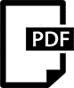 A black PDF Icon