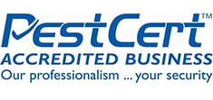 A Logo of Pest Cert
